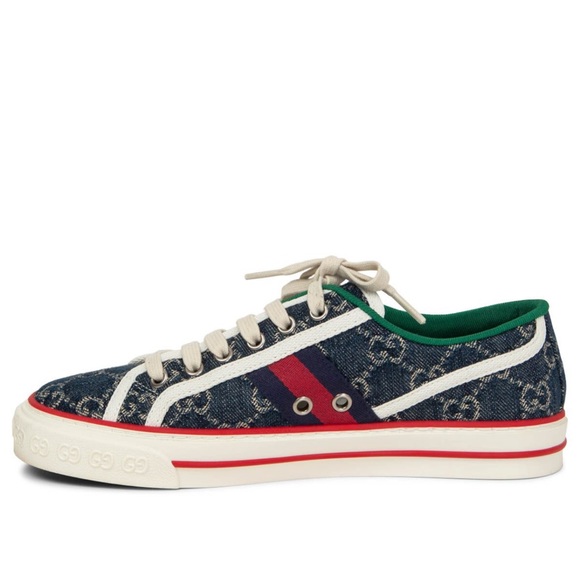 New GG GUCCI TENNIS 1977 SNEAKER Wmn42-US12 - Picture 2 of 16